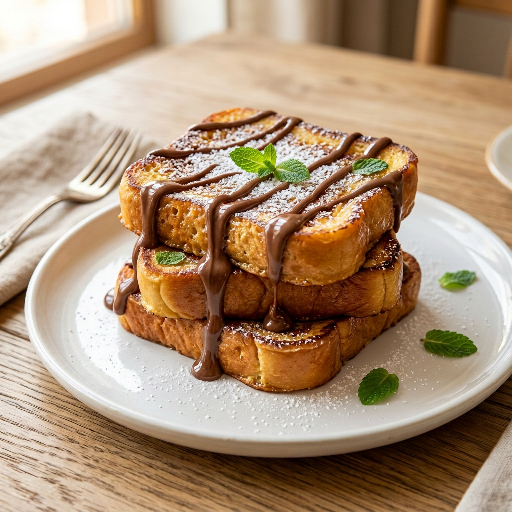Nutella French toast