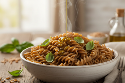 pasta integral cocida
