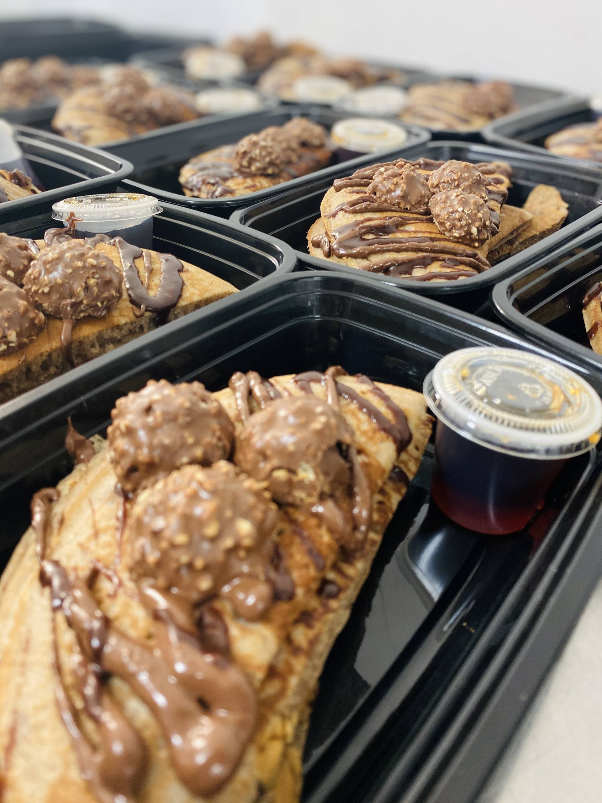 Pancakes Ferrero Rocher