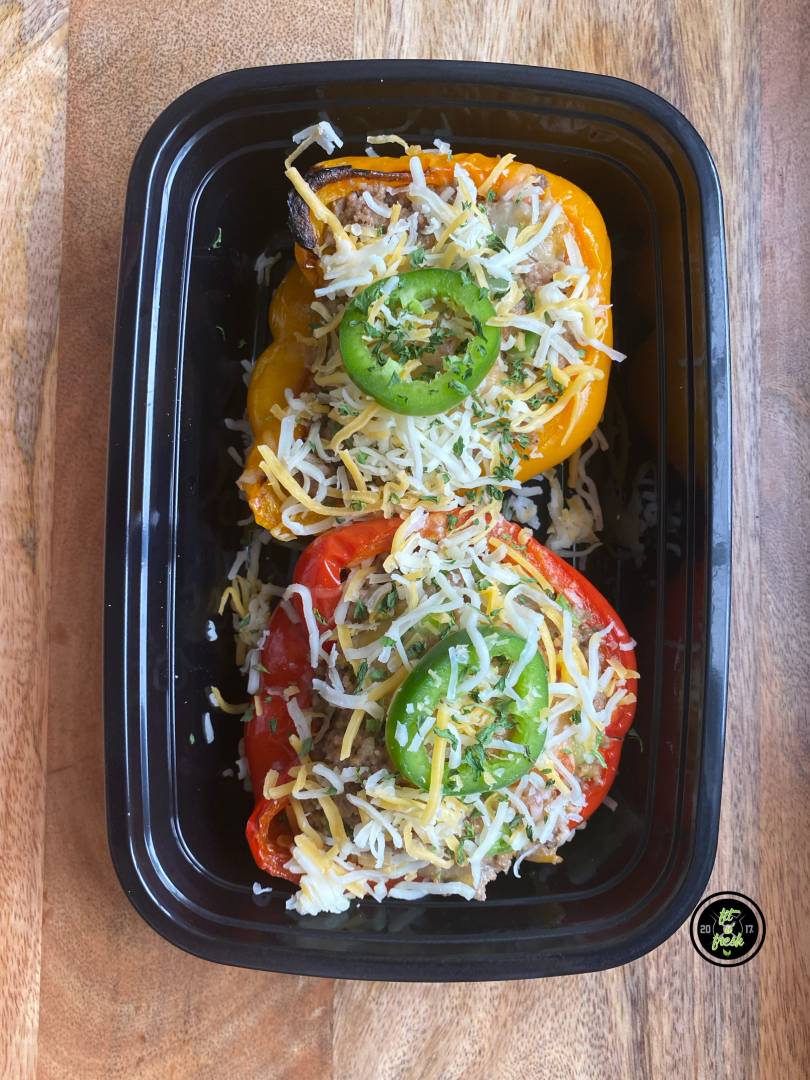 Jalapeño taco meat stuffed pepper Fit N' Fresh Ponce