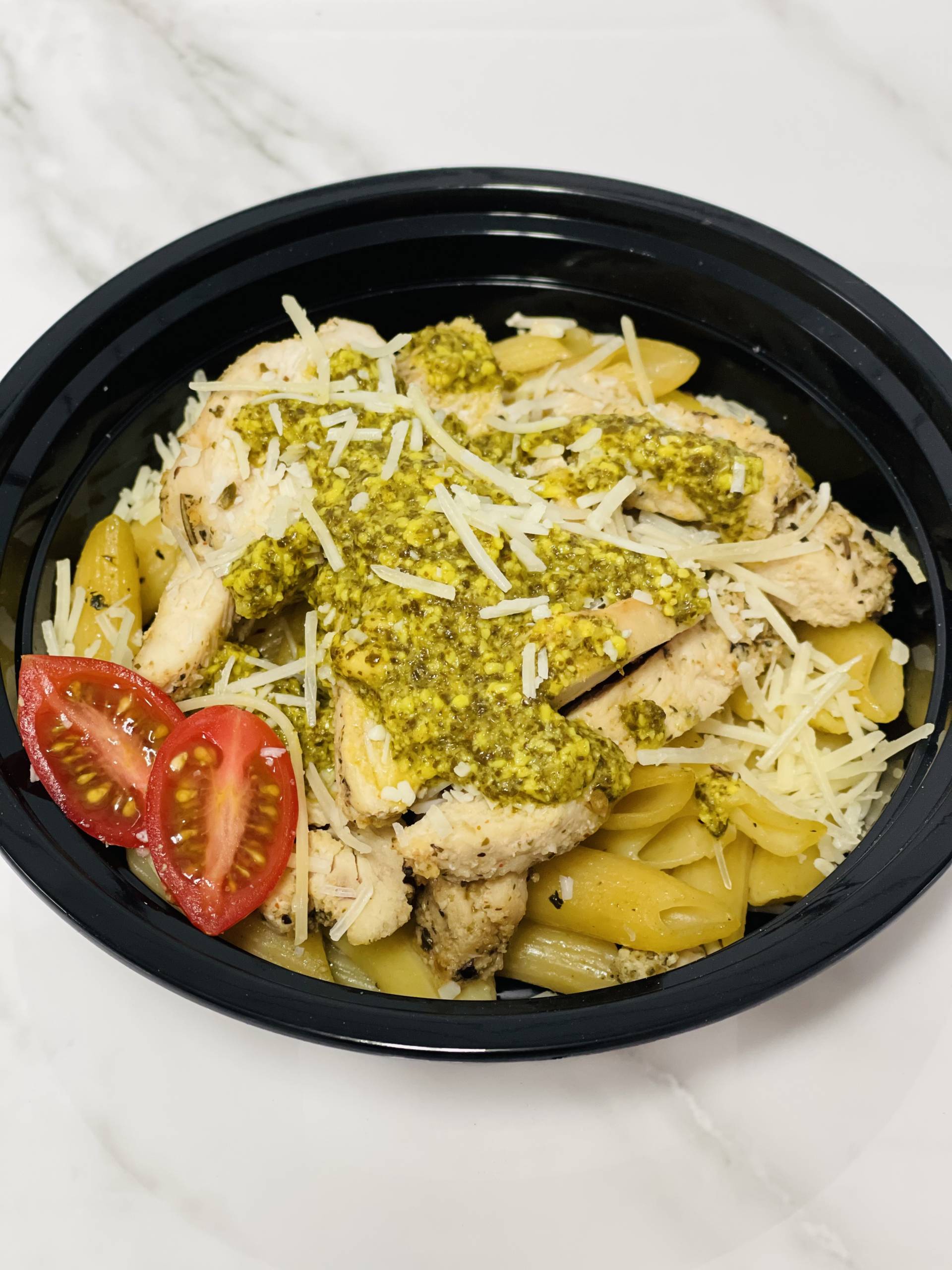 #5 Pollo pesto con pasta