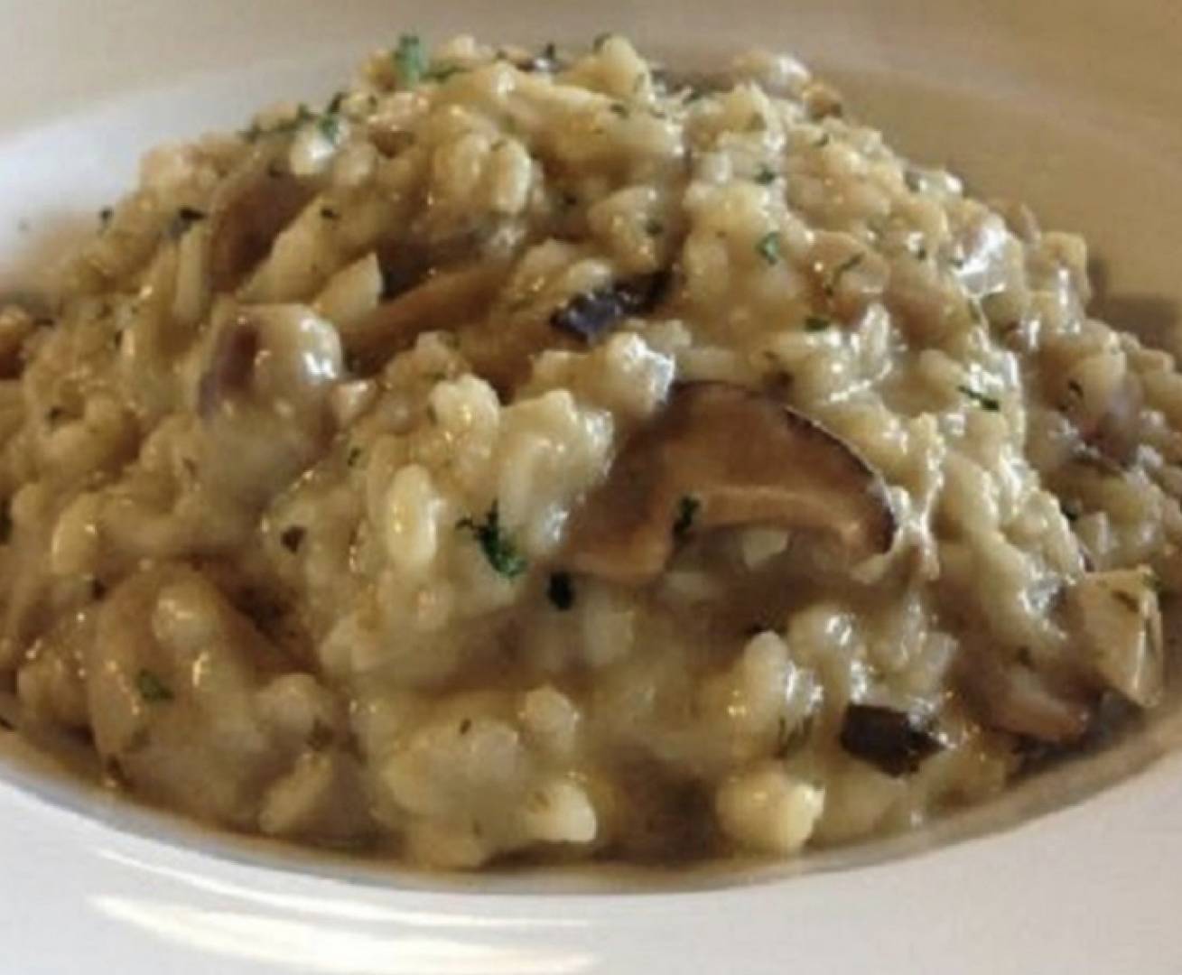 Risotto de Setas y espinacas