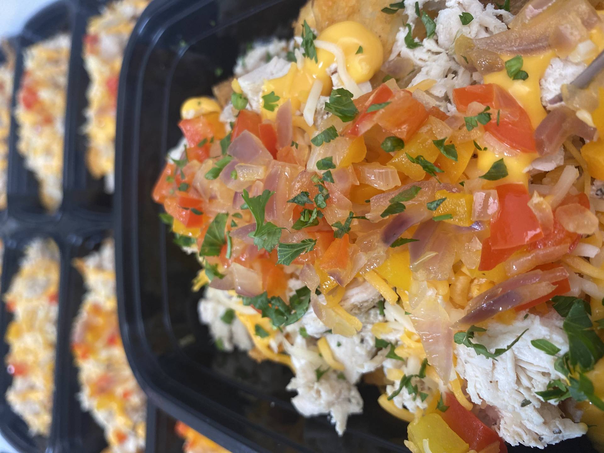 Papas wedge supreme de pavo