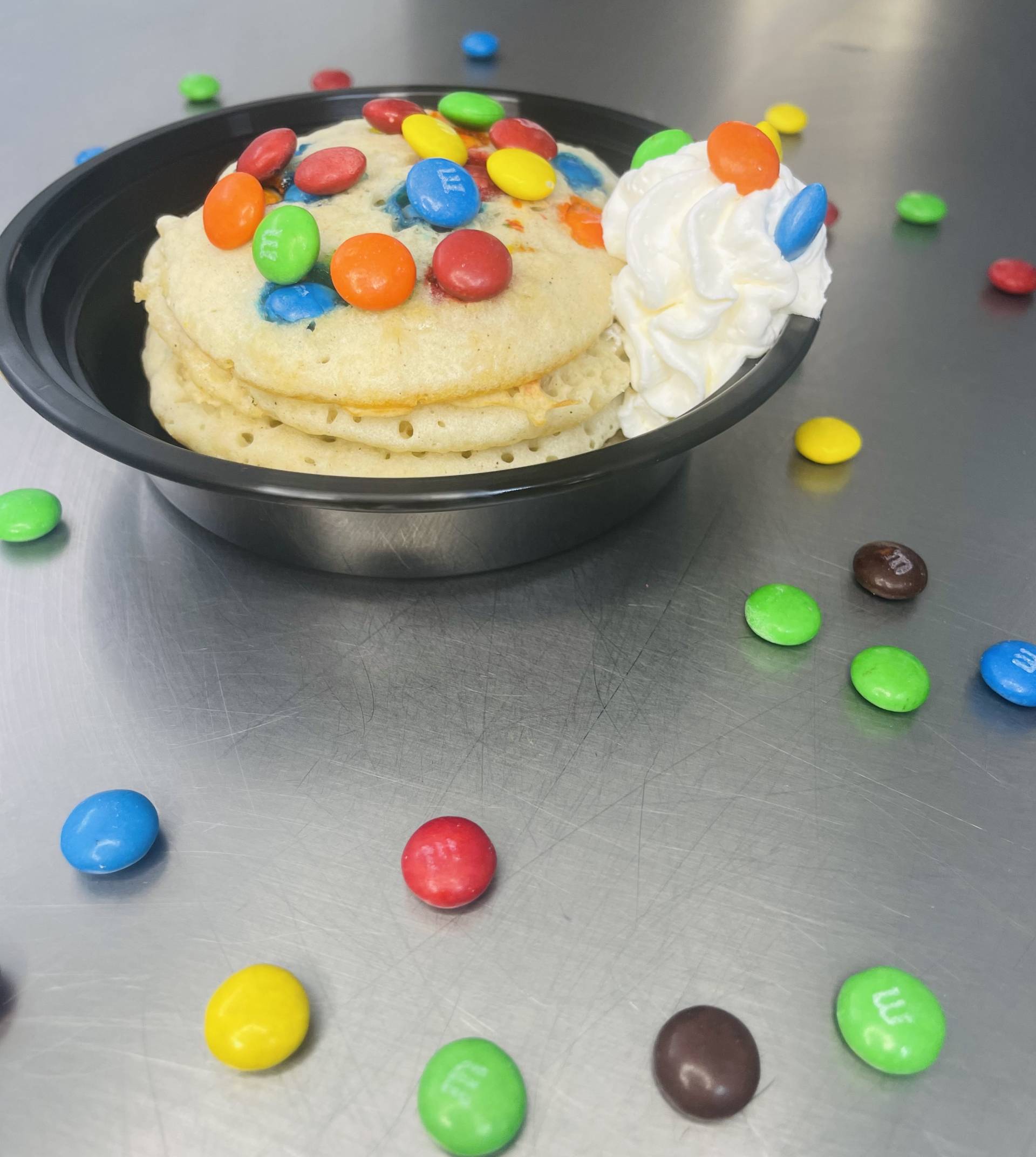 Pancakes de M&M