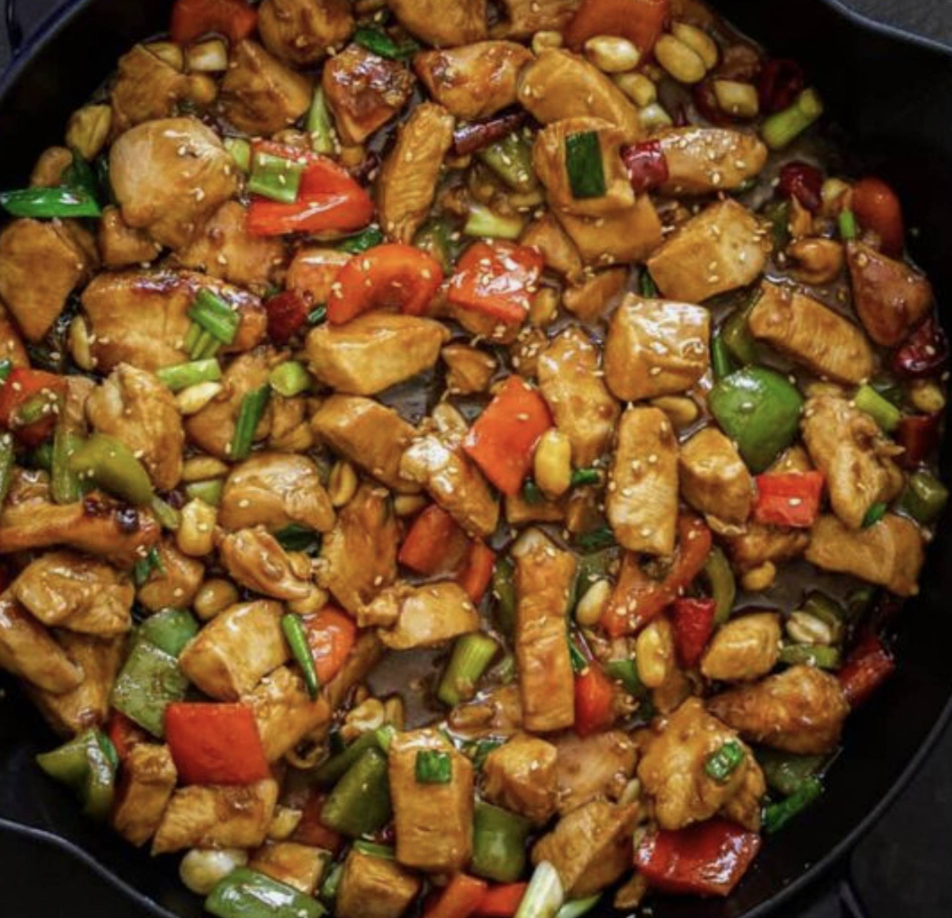 #8 Kung Pao Chicken & brocoli