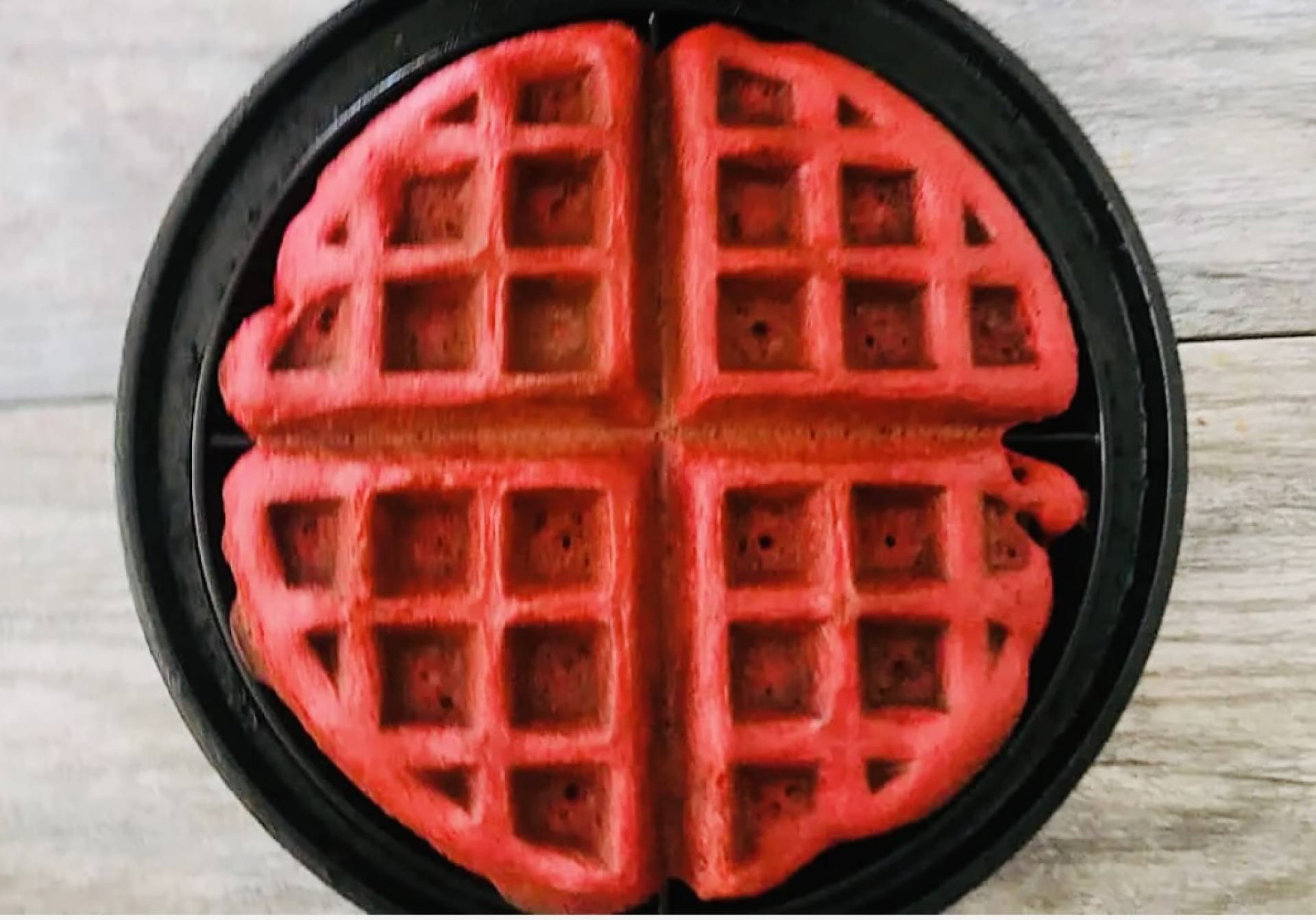 #13 Red velvet Waffles