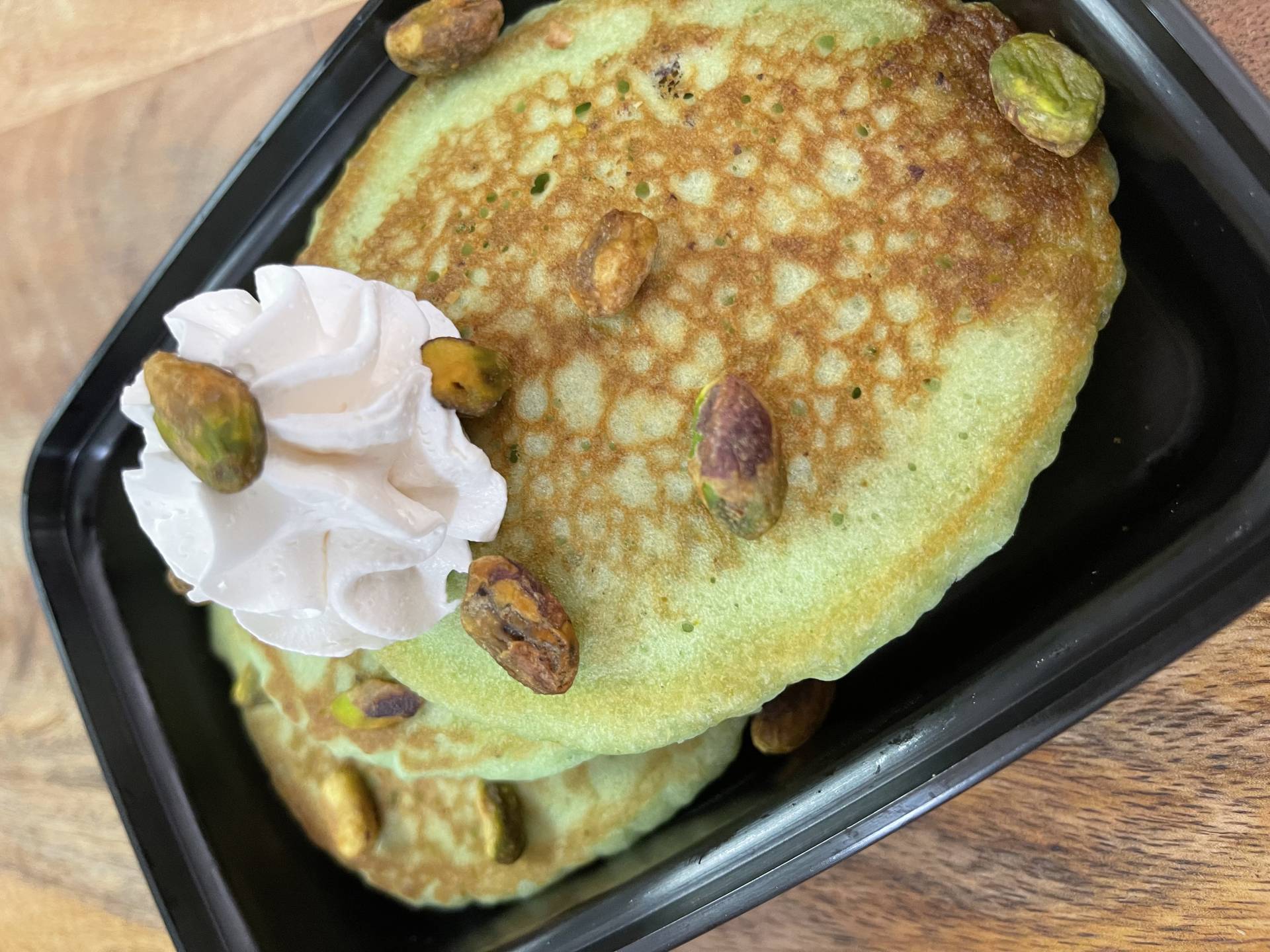 Pancakes de Pistachio