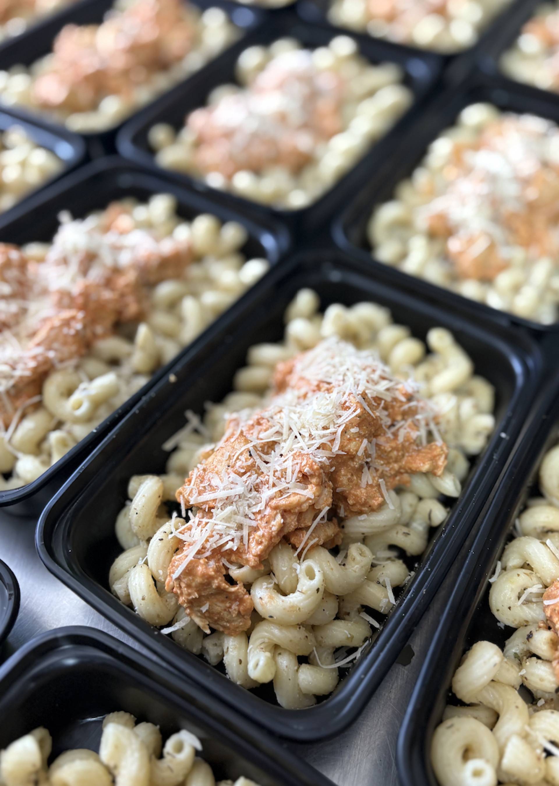 #3 Pasta con pollo en salsa