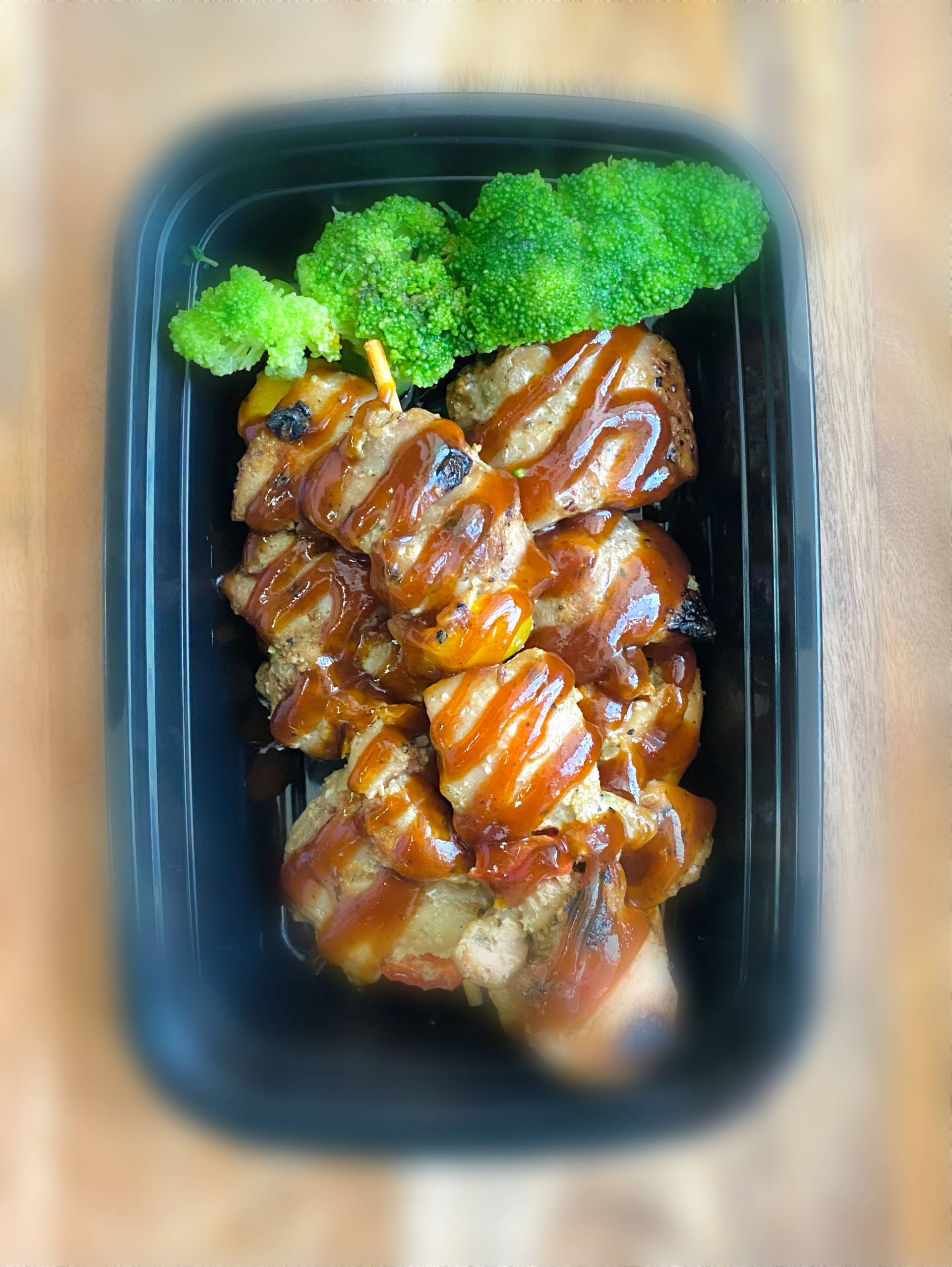 #6 Mini pinchos de pollo en salsa