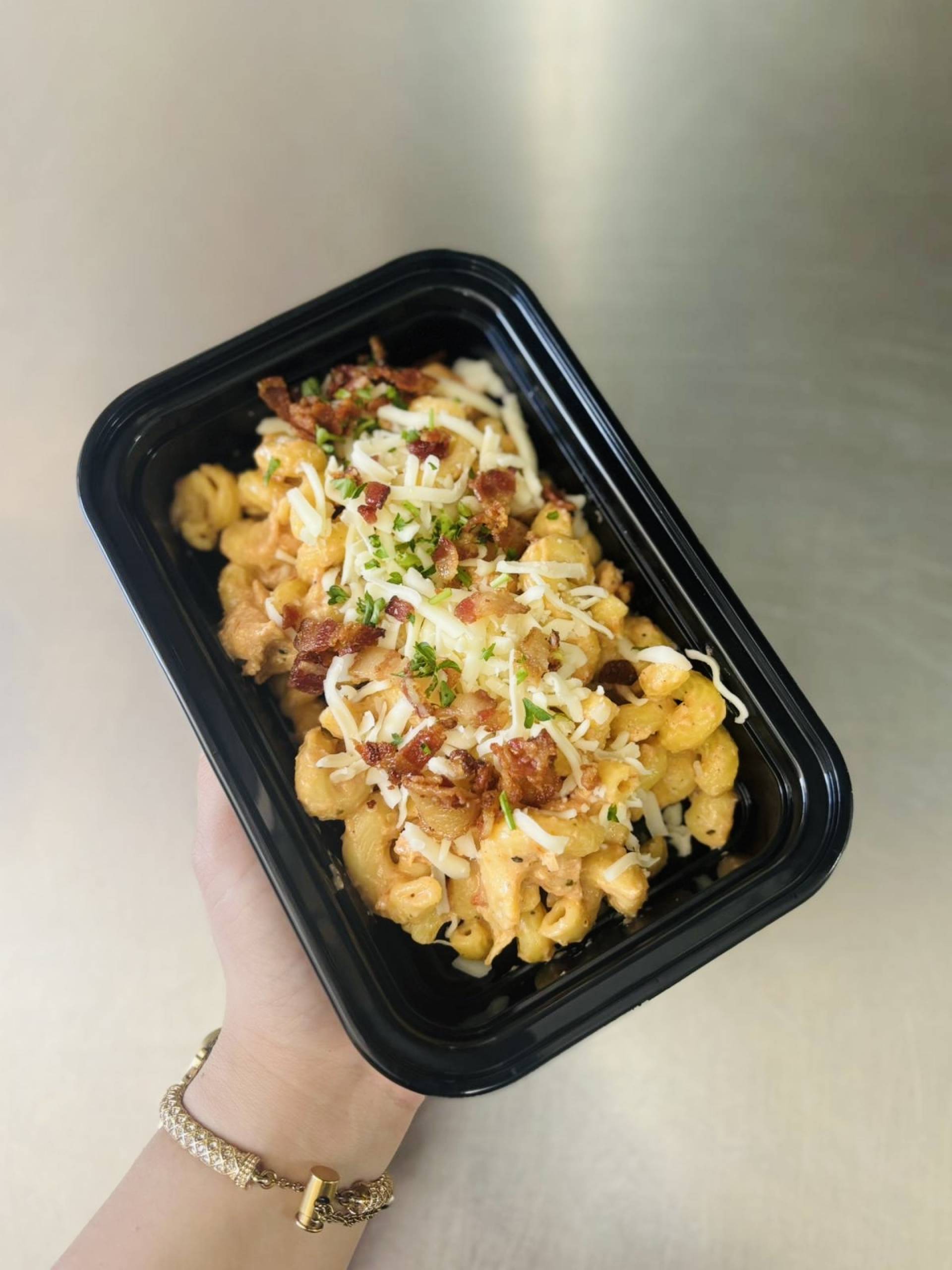 #5 Bacon rose chicken pasta