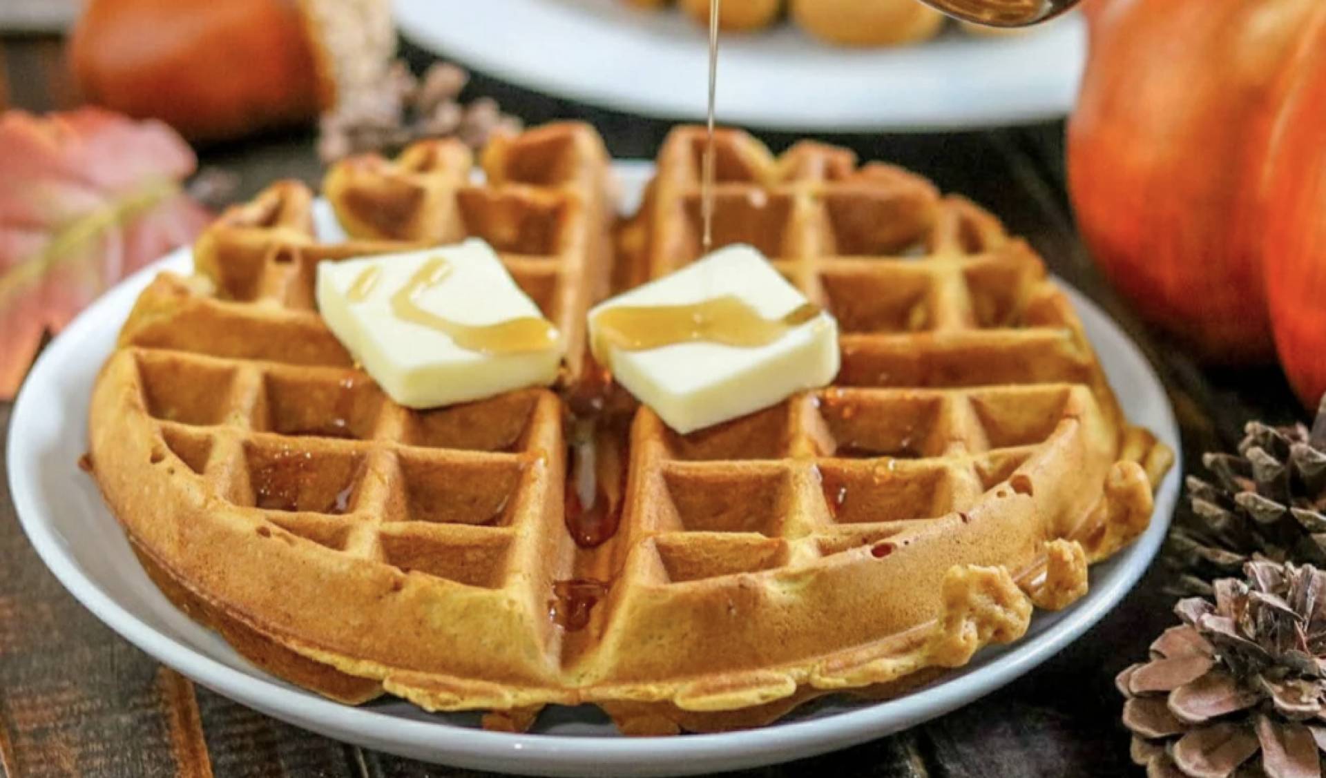 Pumpkin Waffles