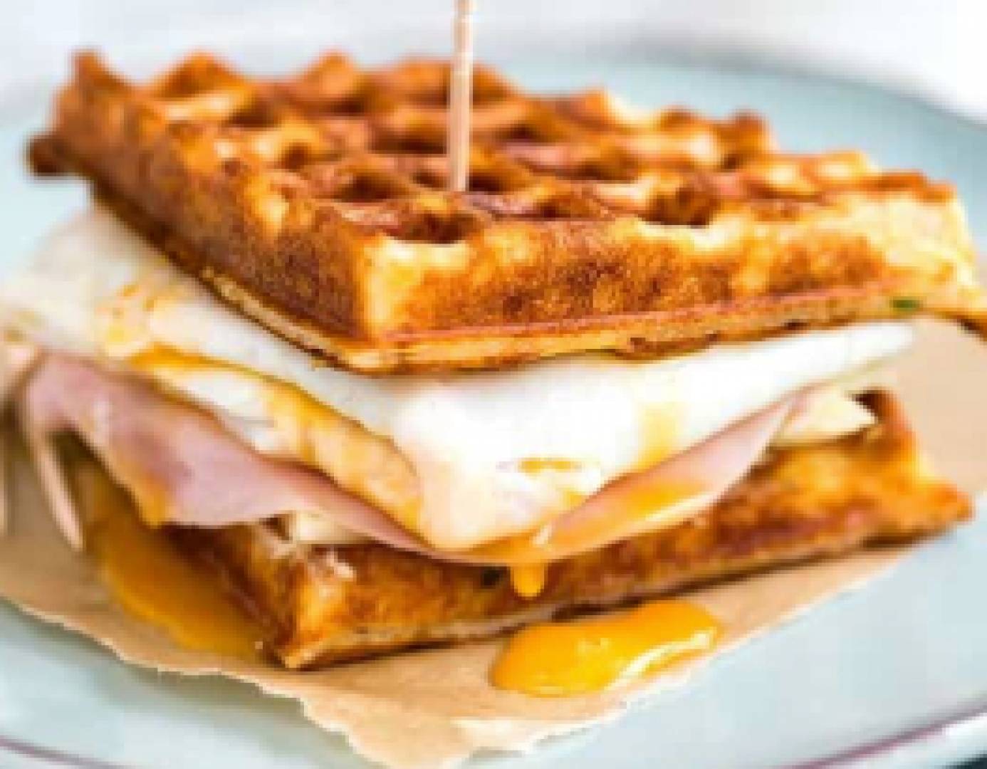 #014 Waffle Sandwich