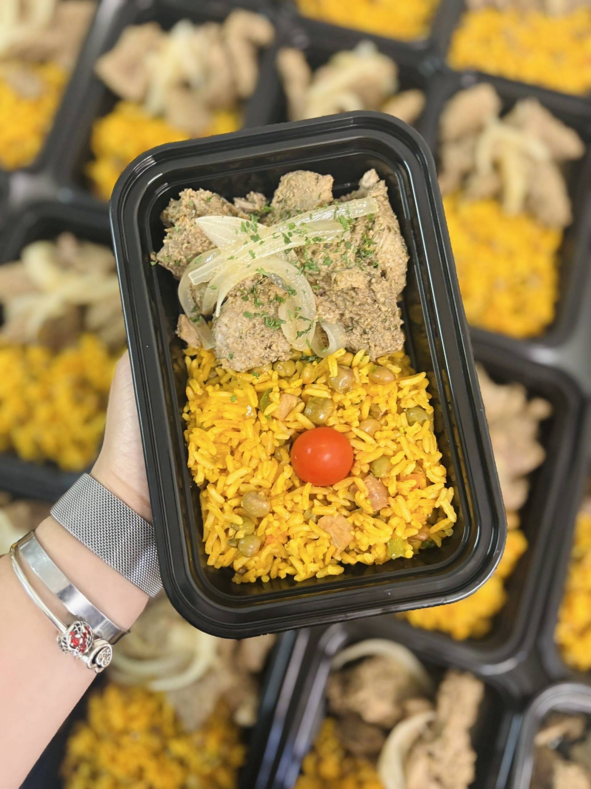 #2 Bistec & arroz mamposteado