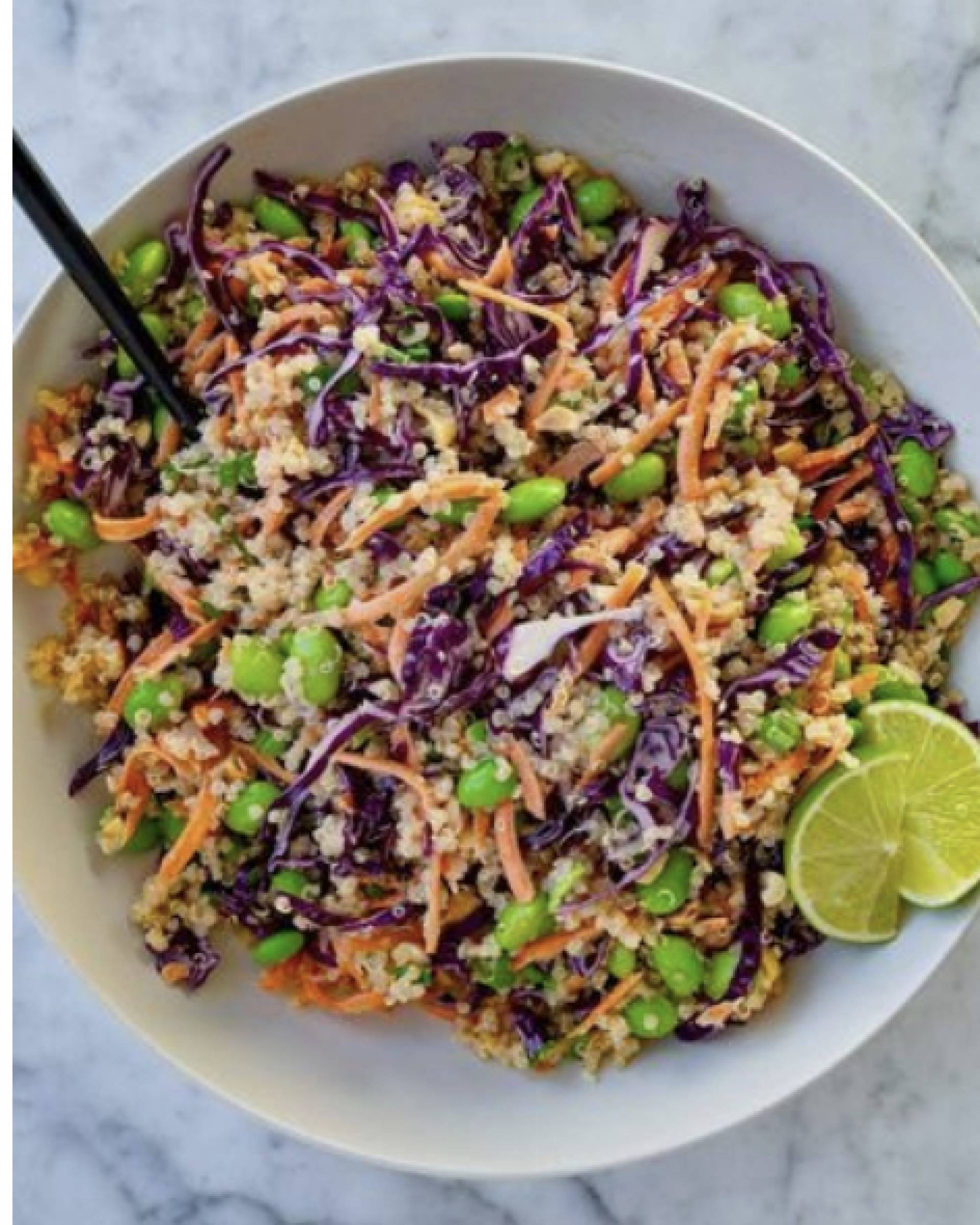 #13 Walnuts thai quinoa salad