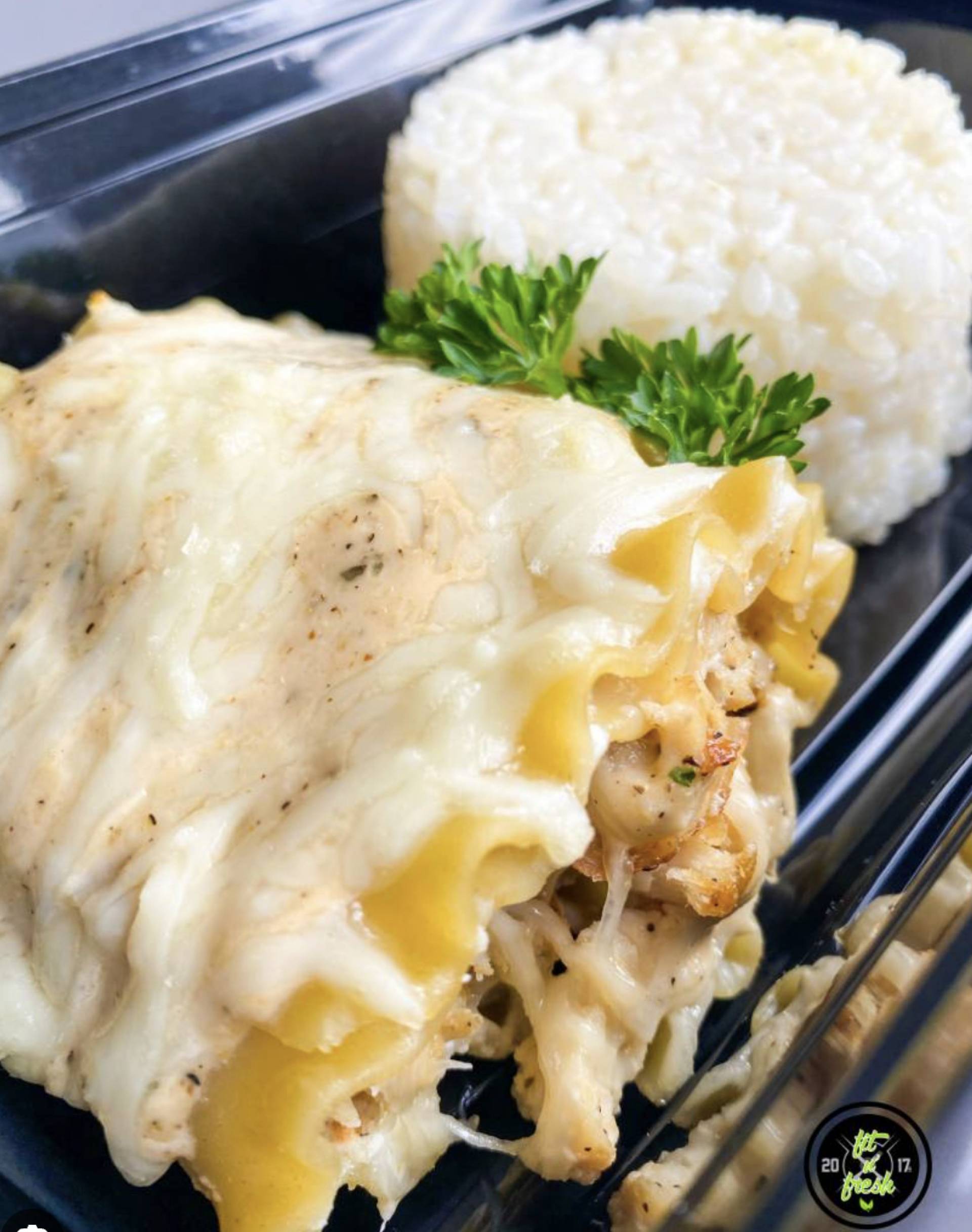 #4 Rollito de Lasagna con arrooz